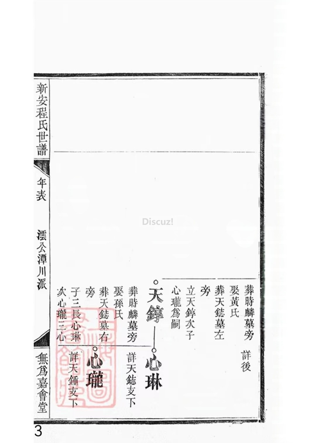 新安程氏世谱年表卷 十二   第3页.jpg