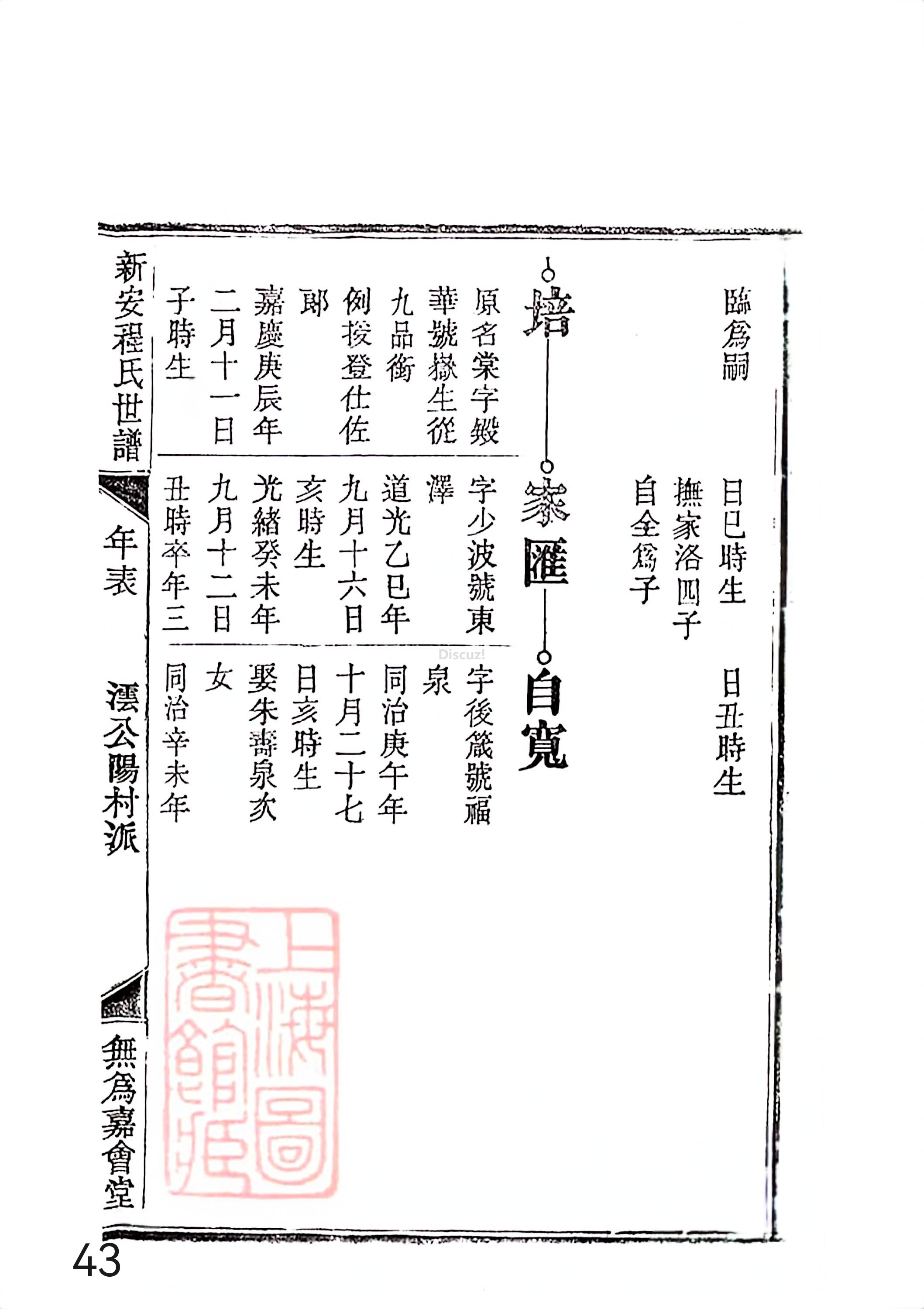 新安程氏世谱年表 卷十二第43页.jpg