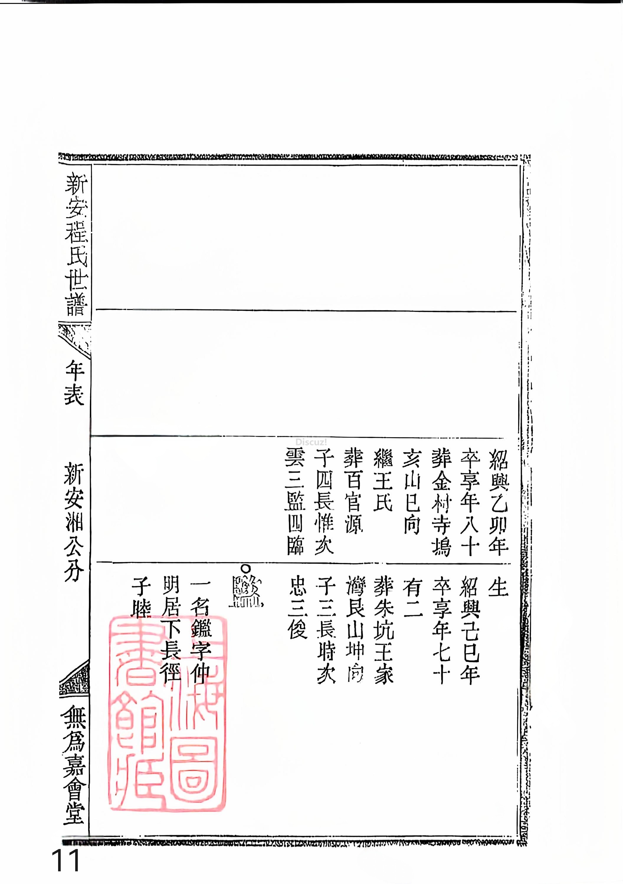 新安程氏世谱年表 卷十三 第11页.jpg