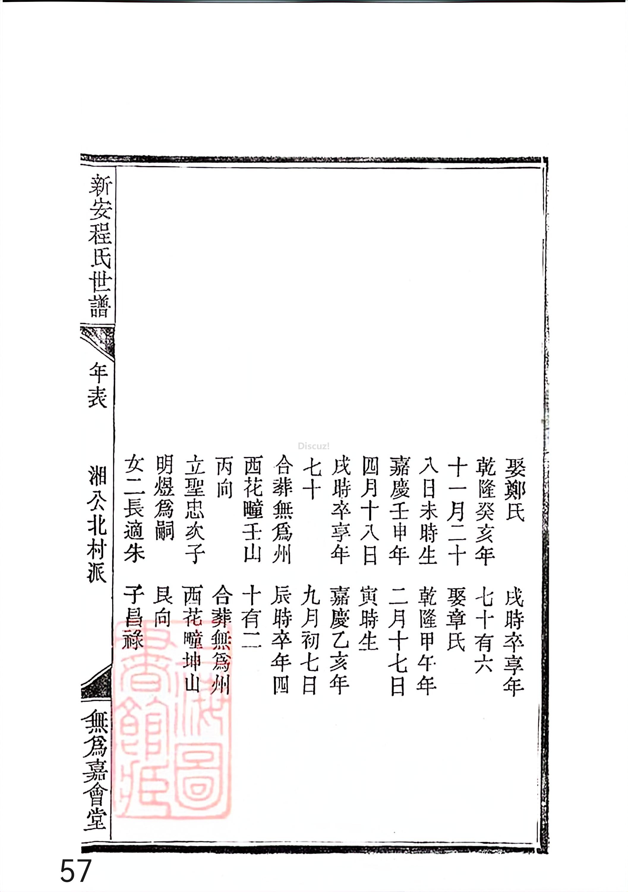 新安程氏世谱年表 卷十四 第57页.jpg
