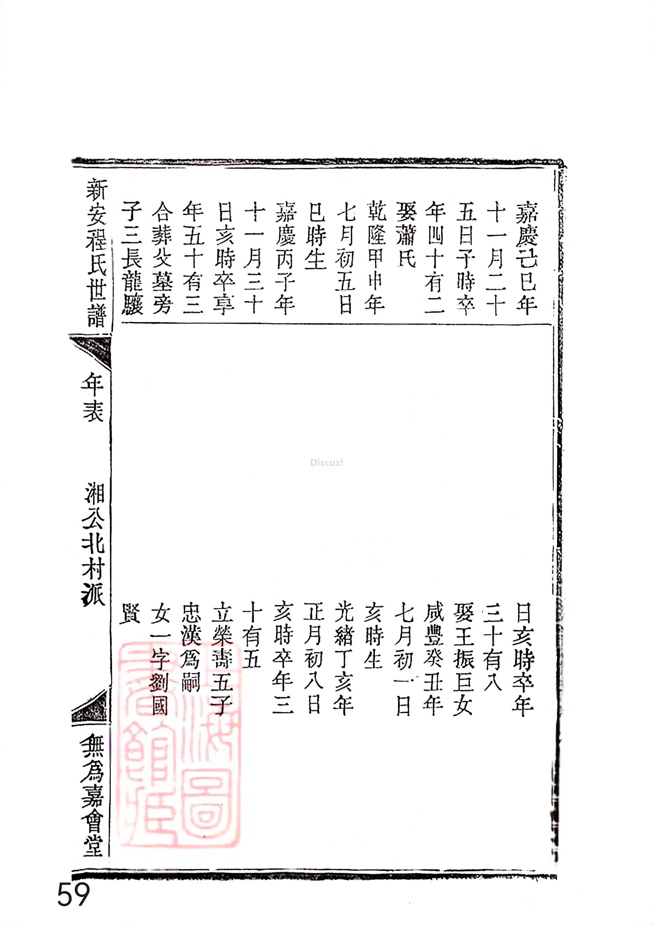 新安程氏世谱年表 卷十四 第59页.jpg