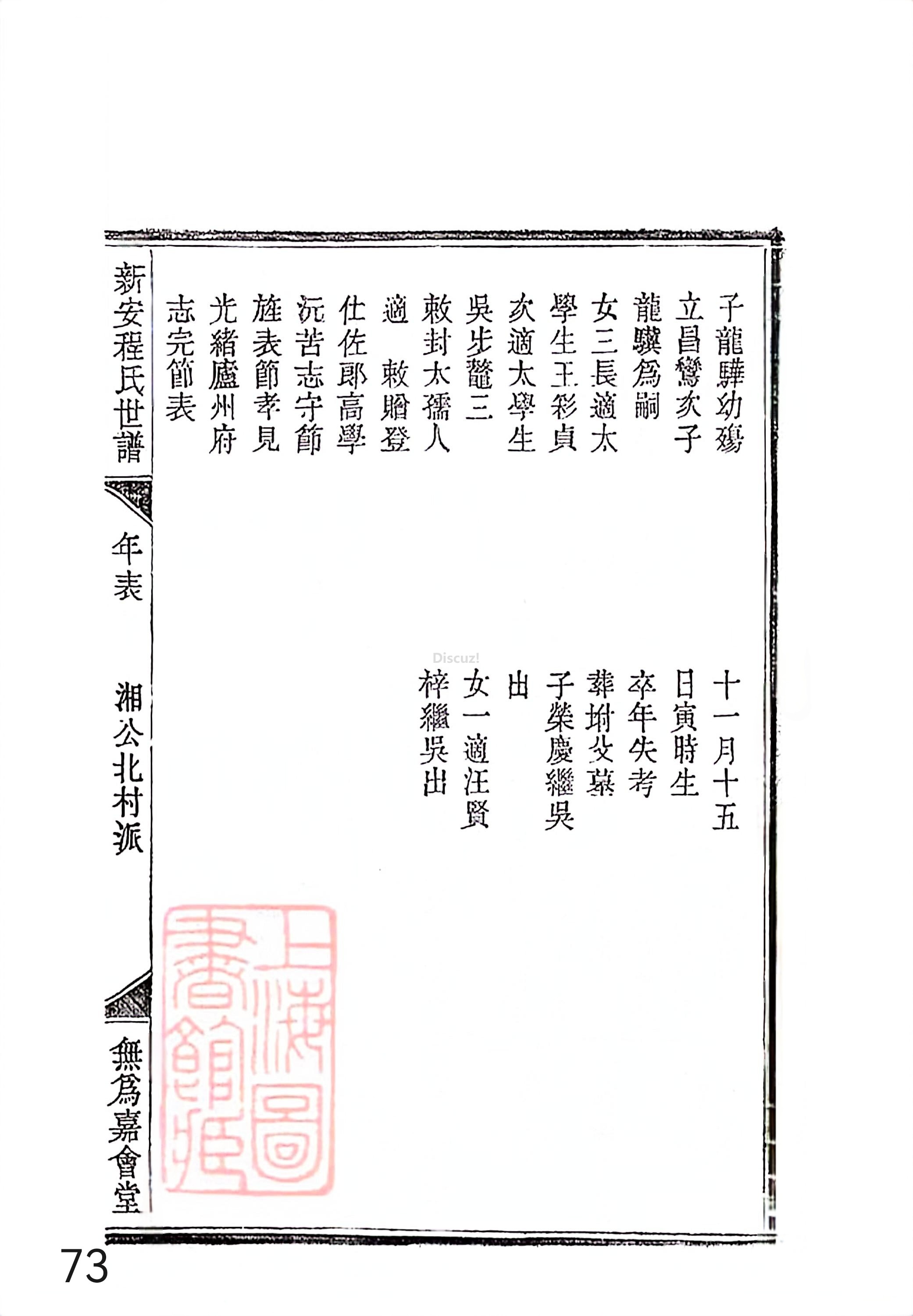 新安程氏世谱年表 卷十四 第73页.jpg