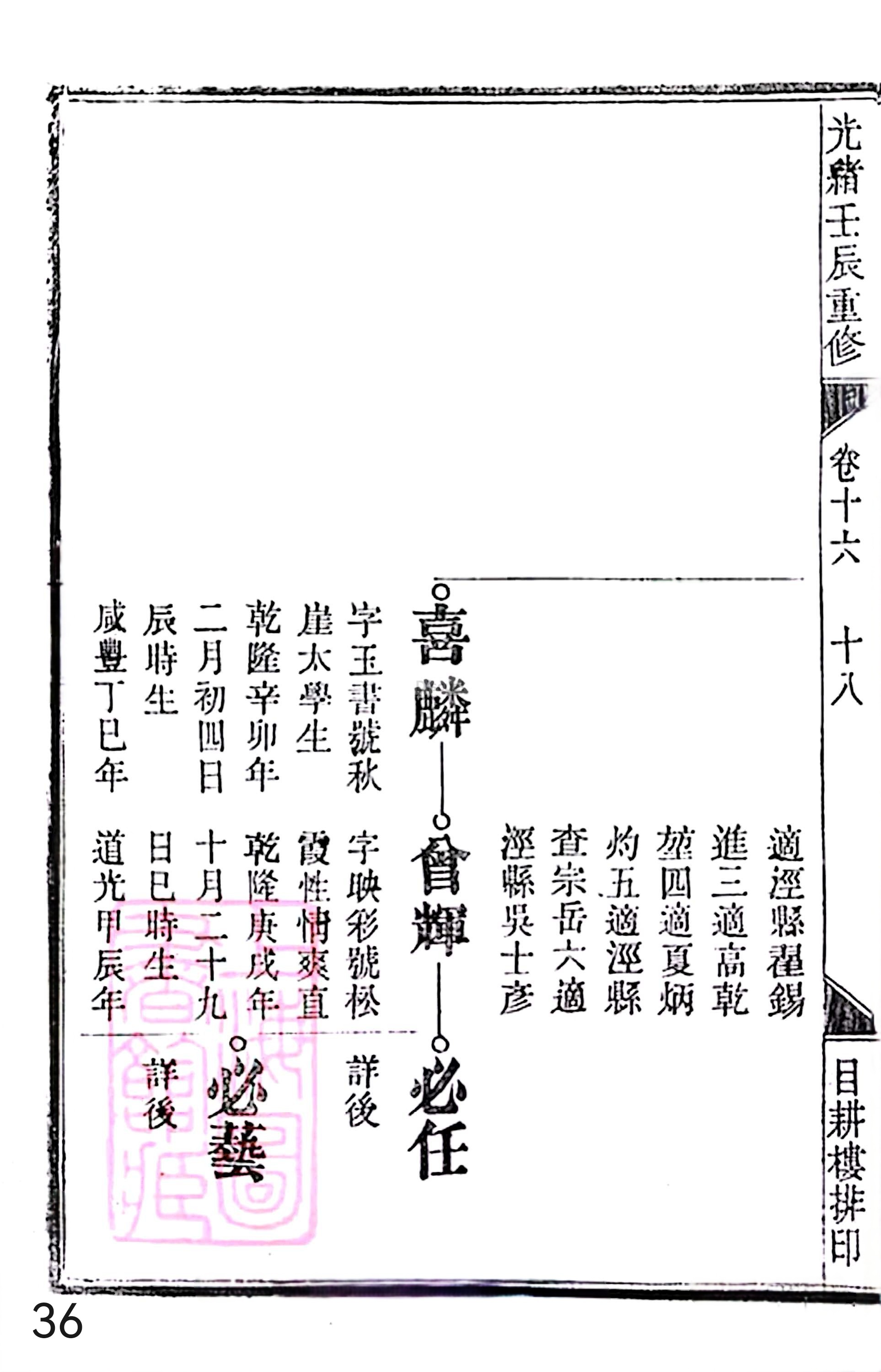 18册新安程氏世谱家谱 年表 卷十六 第36页.jpg