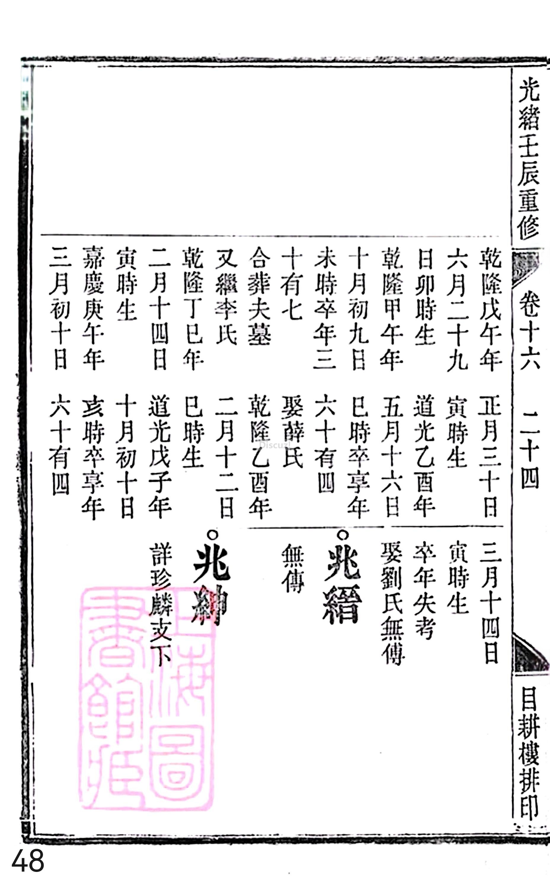 18册新安程氏世谱家谱 年表 卷十六 第48页.jpg
