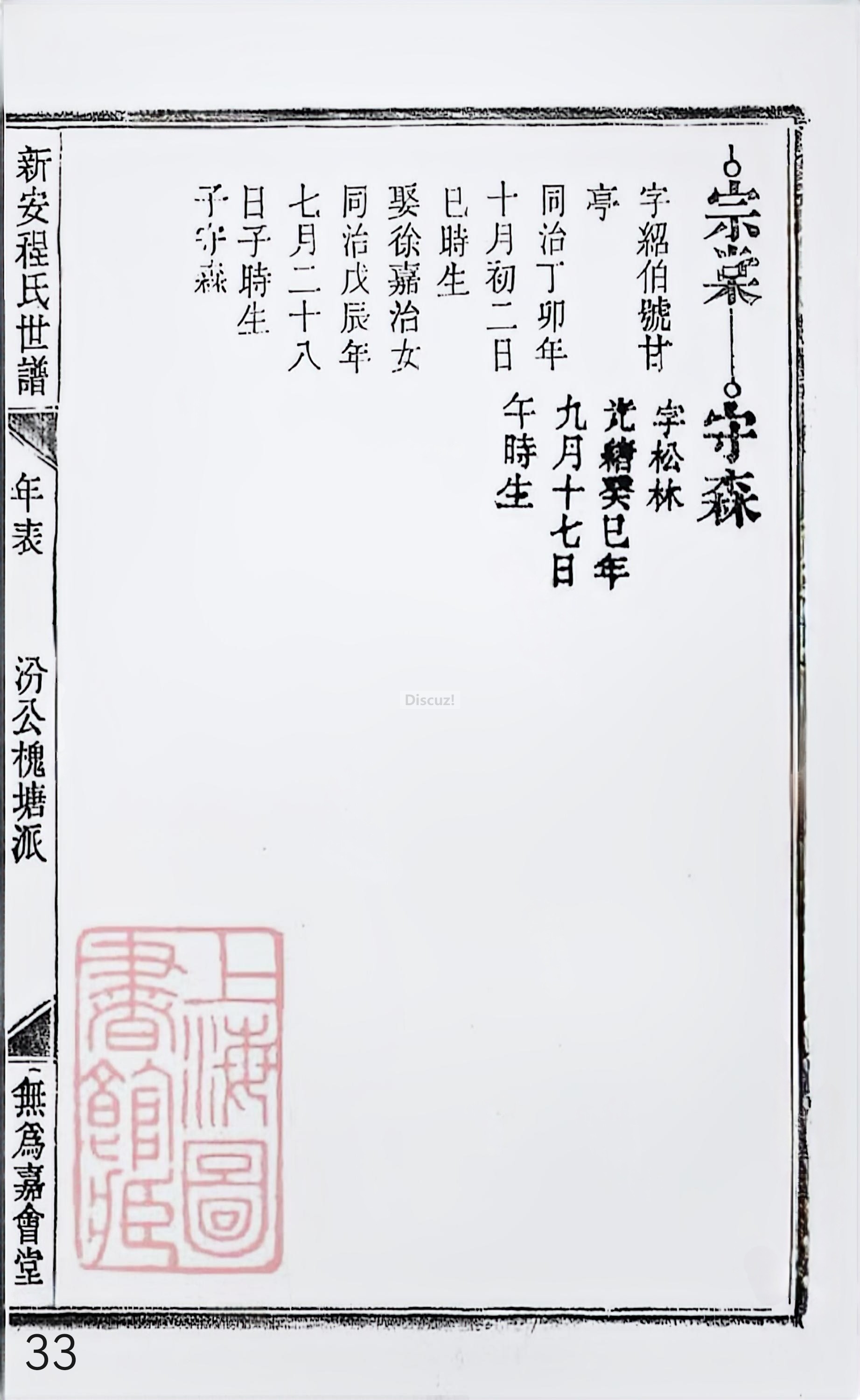18册新安程氏世谱家谱 年表 卷十八 第33页.jpg