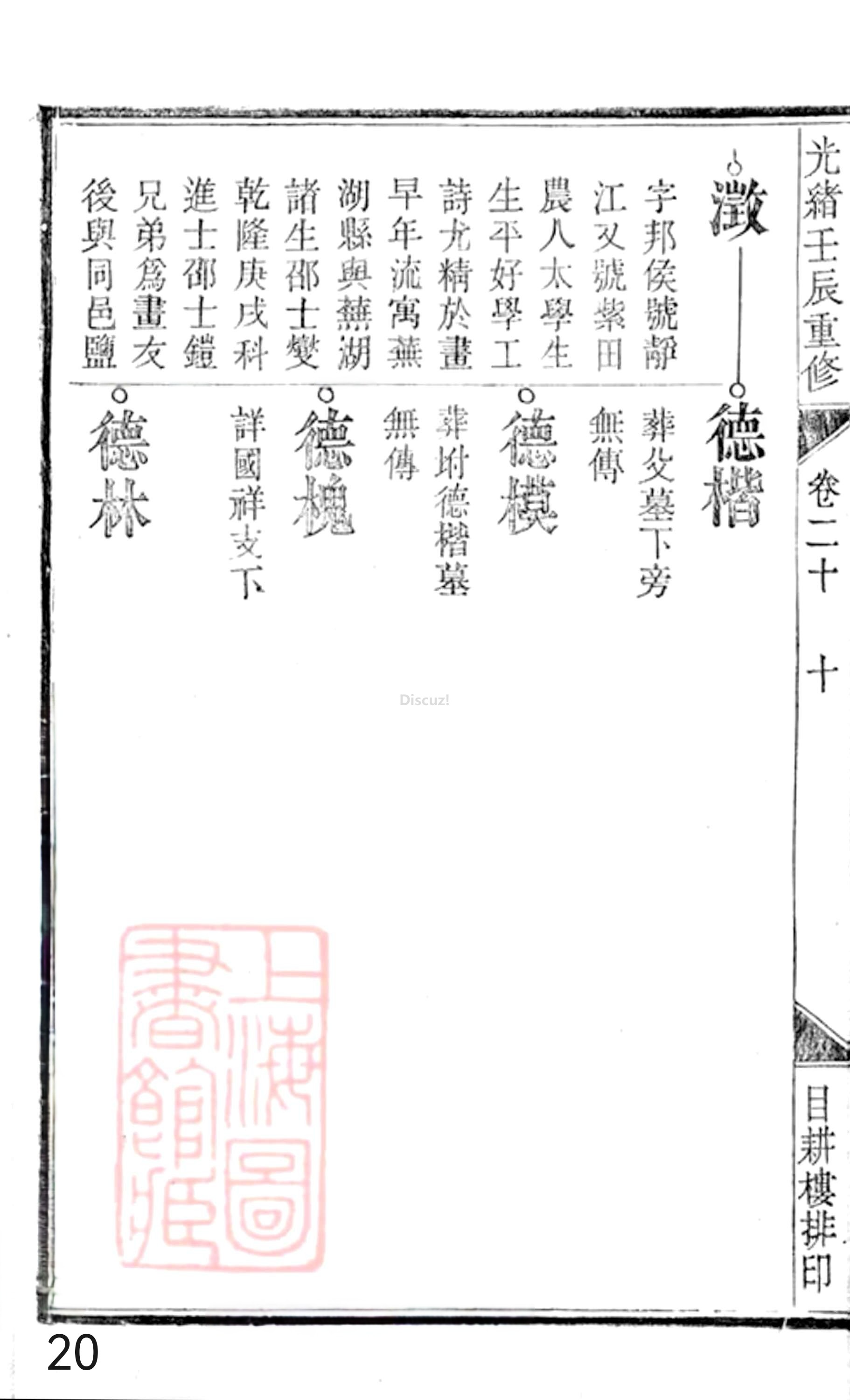 19册新安程氏世谱年表 卷二十  第20页.jpg