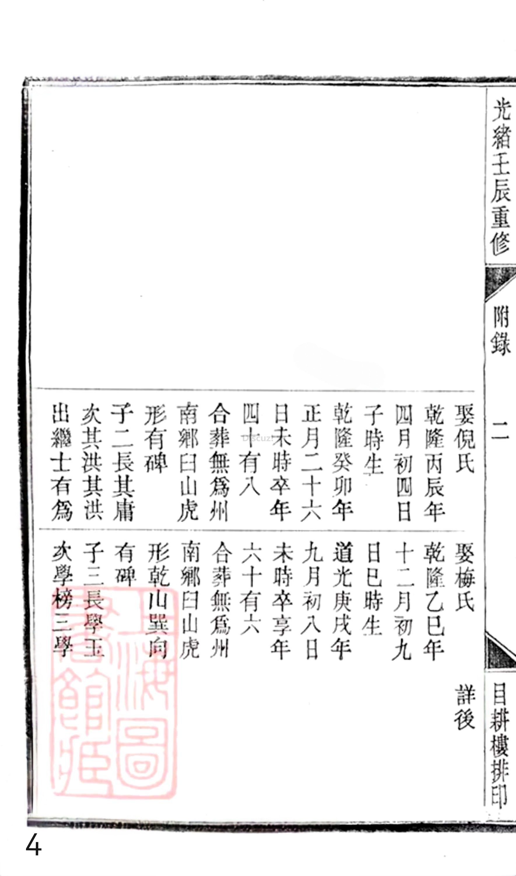20册新安程氏世谱年表  附录卷二  新附湖隴派  第4页.jpg