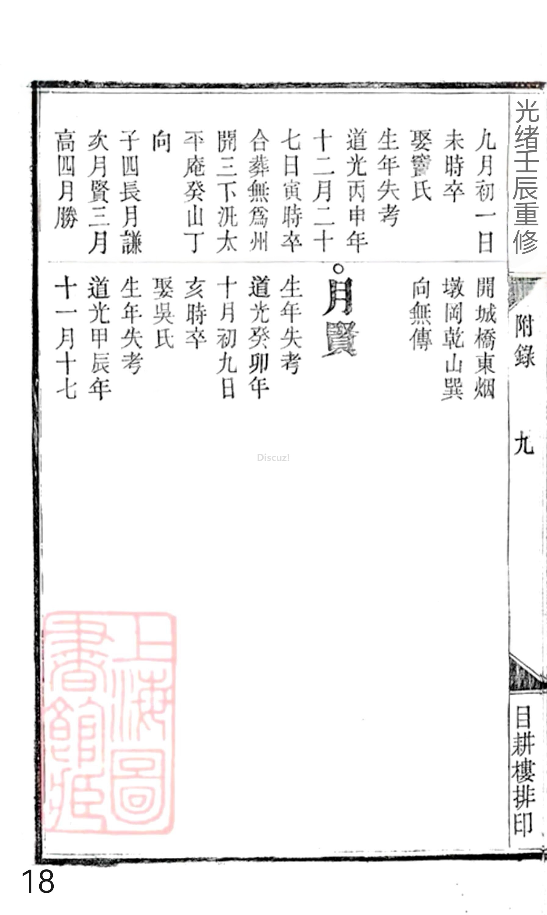 20册新安程氏世谱年表  附录卷二  新附開城派  第18页.jpg